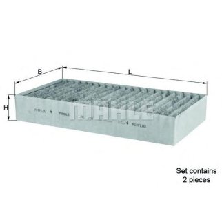 Фильтр салона KNECHT LAK 295S фото 2