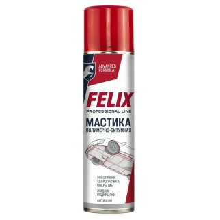 Мастика полимерно-битумная FELIX (аэрозоль) 650мл фото
