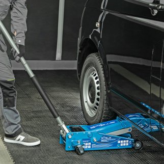 Домкрат подкатной гидравлический 3т 135-465мм быстрый подъем QUICK LIFT проф STELS фото 12