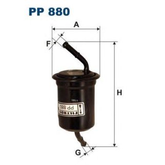 Фильтр топливный FILTRON PP 880 фото
