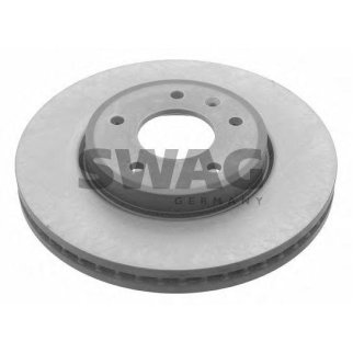 Диск тормозной передний вентилируемый SWAG 89 93 1425 фото