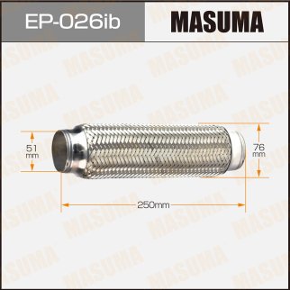 Гофра глушителя Masuma EP-026ib фото