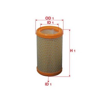 A2527_фильтр воздушный! Renault Clio/Kangoo/Twingo 1.2 96>,Nissan Kubistar 1.2 03> фото