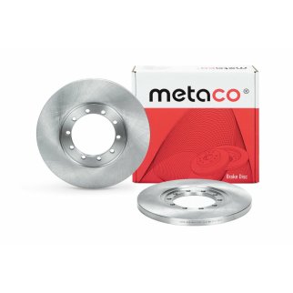 Диск тормозной задний metaco 3060-086 фото 3