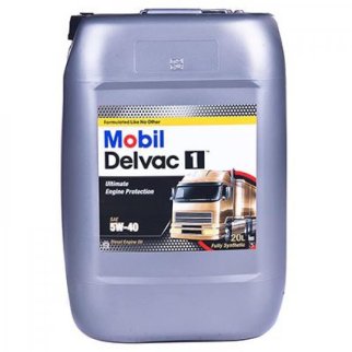 Масло моторное Mobil Delvac 1 синтетическое 5W-40 CF/CF-4/CG-4/CH-4/CI-4/CI-4+/SJ/SL 20л. фото