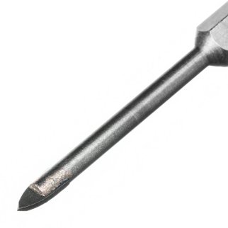 Сверло по керамической плитке и стеклу, 4 мм, 6-гр хвостовик MATRIX фото 3