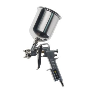 Краскопульт с верх. алюминиевым бачком 600мл 1,5мм ЭВРИКА фото 2