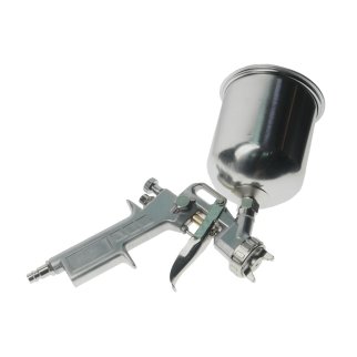 Краскопульт с верх. алюминиевым бачком 600мл 1,5мм ЭВРИКА фото