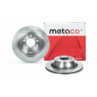 Диск тормозной задний metaco 3060-165 фото 3