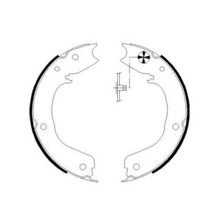 Колодки стояночного тормоза MITSUBISHI фото