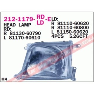 Фара главного света левая фото