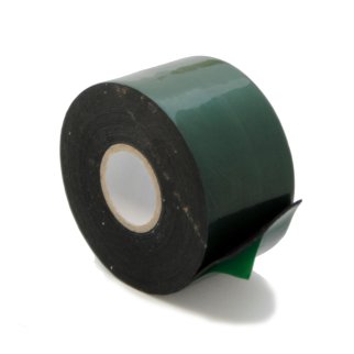 Скотч двусторонний 50 мм х 5 м зелёный фото