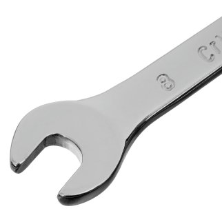 Ключ комбинированный, 8 мм, CrV, полированный хром MATRIX 15152 фото 3