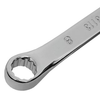 Ключ комбинированный, 8 мм, CrV, полированный хром MATRIX 15152 фото 4