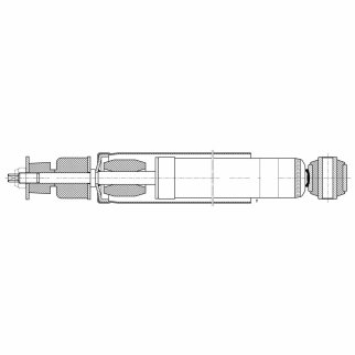 Амортизатор задний TRIALLI AG 15506 фото 2