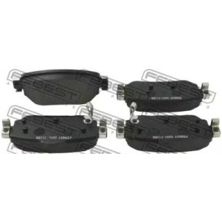 Колодки тормозные задние к-кт FEBEST 0201-J11ER фото