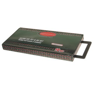 Набор метчиков и плашек метрический 16пр ROCK FORCE фото 1