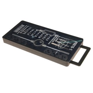 Набор метчиков и плашек метрический 16пр ROCK FORCE фото