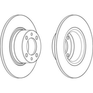 Диск торм. Mercedes W168 A160-A190 (260x22мм) вентилируемые фото