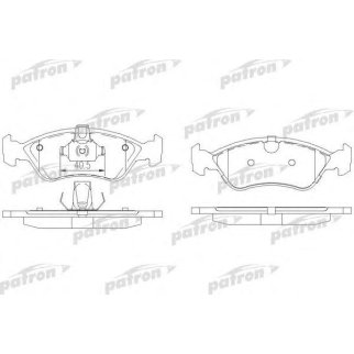 Колодки тормозные PATRON PBP1067 фото