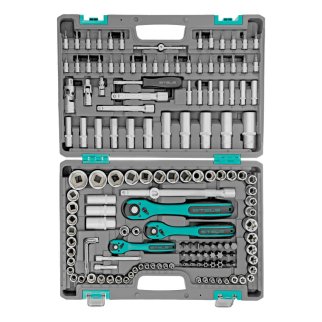 Набор инструмента 1/4" 3/8", 1/2" S2, усиленный кейс, 151пр. STELS фото 3