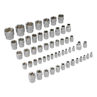 Набор инструмента 1/4" 3/8", 1/2" S2, усиленный кейс, 151пр. STELS фото 7