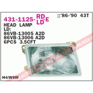 Фара правая DEPO 431-1125R-LD-E фото