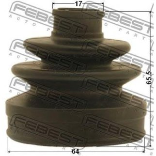 Пыльник шрус наружный комплект 64x65.5x17 фото