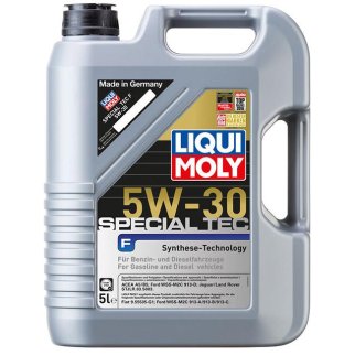 Масло моторное LIQUI MOLY Special Tec F HC 5w30 A5/B5 5л фото 2