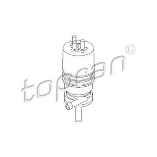 Насос омывателя topran 400117755 фото