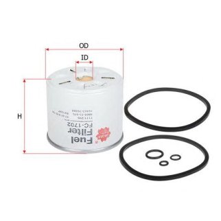 Фильтр топливный SAKURA FC1702 фото