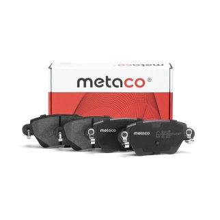 Колодки тормозные задние дисковые к-кт metaco 3010-105 фото