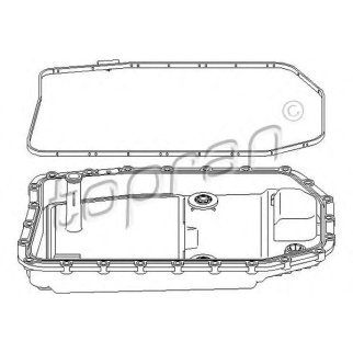 Поддон масляный АКПП BMW E90/60/65 с фильтром фото