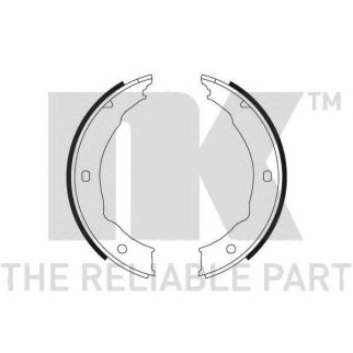 Колодки барабан.PEUGEOT 406 95-05/607 00-10 фото