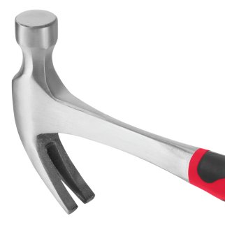 Молоток-гвоздодер 450гр. цельнометаллическая рукоять MATRIX фото 4