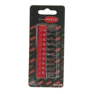 Набор вставок 1/4" с магнитными держателями T8H-T50H с отверстием 10пр ROCK FORCE фото