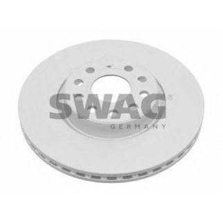 Диск тормозной передний вентилируемый SWAG 30 92 4384 фото