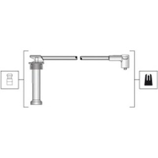 Провода высоковольтные (ком-кт) фото