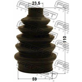 Пыльник ШРУСа FEBEST 1015-PC100R фото