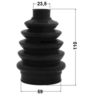 Пыльник ШРУСа FEBEST 1015-PC100R фото 2