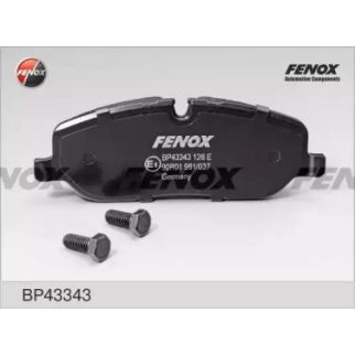 Колодки тормозные передние к-кт Fenox BP43343 фото