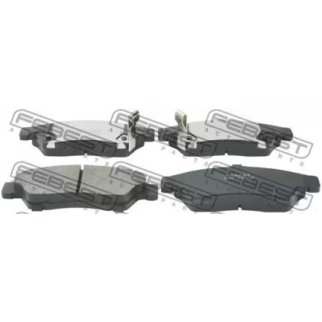 Колодки тормозные передние к-кт FEBEST 0701-RH418F фото