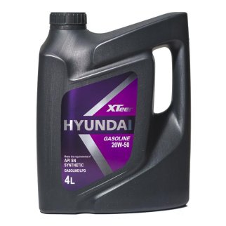 Масло моторное Hyundai Xteer Gasoline 20W-50 4 л 1041011 фото
