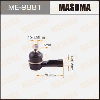 Наконечник рулевой Masuma ME-9881 фото