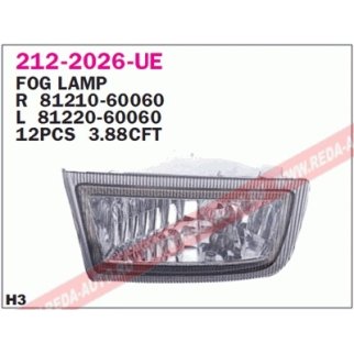 Фара противотуманная R фото