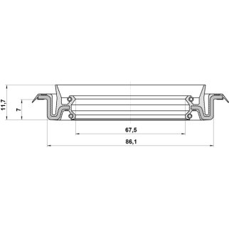 Сальник ступицы FEBEST 95TCS-69860712X фото 2