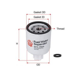 Фильтр топливный SAKURA SFC7924 фото