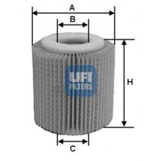 Фильтр масляный UFI 25.056.00 фото