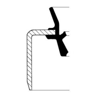 070 154 68C_сальник ступицы! 56x72x10/14.25 Ford Scorpio/Sierra 1.8-2.5D 82> фото