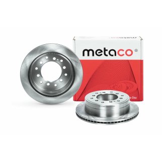 Диск тормозной задний metaco 3060-018 фото 3